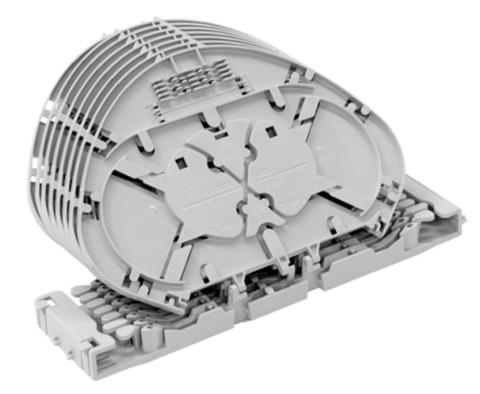 CommScope FIST Splidsekort modul - 8 kort à 4F - ANT 8UMS