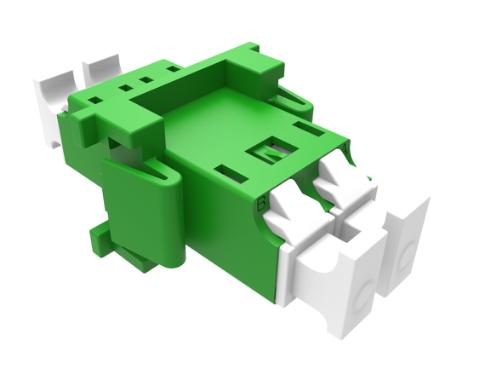 CommScope Adaptor E2000/APC SM Simplex med samleledsholder