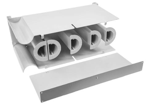 CommScope 19" boks til opbevaring af pigtail horisontal FIST-GR2-HPS-I