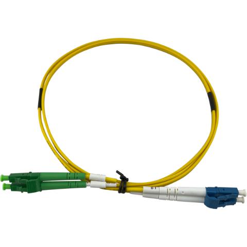 ECS Patchkabel LC/APC - LC/UPC Duplex 9/125µm 2x4,0mm 5,9m