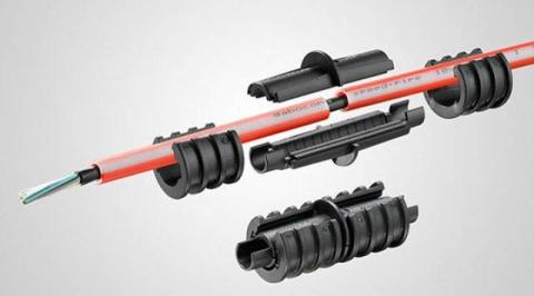 Gabocom EBM 7 Delbar konnektor ø7/4mm 12 stk. pr. ks.