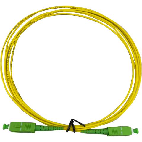 Patchkabel SC/APC - SC/APC Simplex 9/125µm 2mm 2M