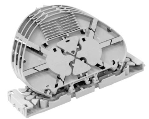CommScope FIST Splidsekort modul - 4 kort à 12F - SMOUV løs sømholder