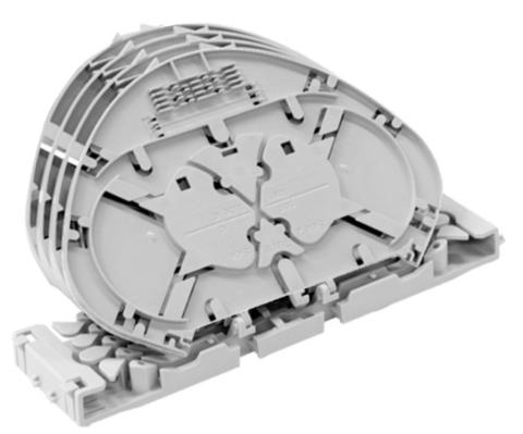 CommScope FIST Splidsekort modul - 4 kort à 4F - ANT 4UMS
