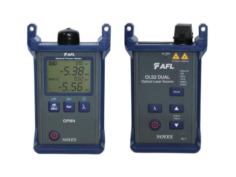 AFL Test kit SLP 4-6D Light source + power meter SM 1310 og 1550