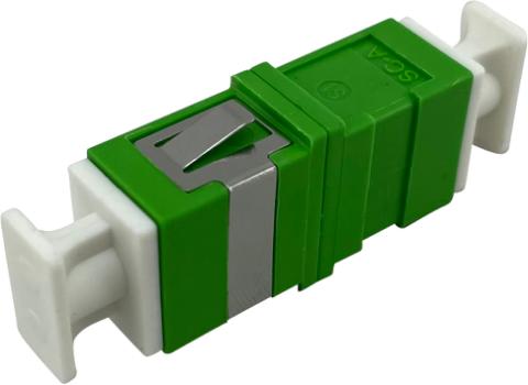 CommScope Adaptor SC/APC Simplex Singlemode Uden Flange HQ Ceramic sleeve