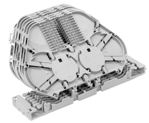CommScope FIST Splidsekort modul 8 kort á 12F - SMOUV 8 UMS - Bøjningsradius ø20mm