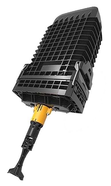 CommScope Tenio B fibersplidsemuffe op til 144 fibre. Op til 12xB kassetter (12F pr. kassette)