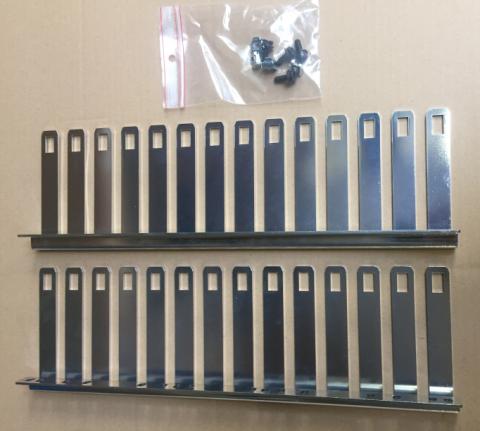 CommScope FACT Monteringsbeslag til 14 FACT moduler i 19" CAB5. Inkl. møtrikker og tilbehør