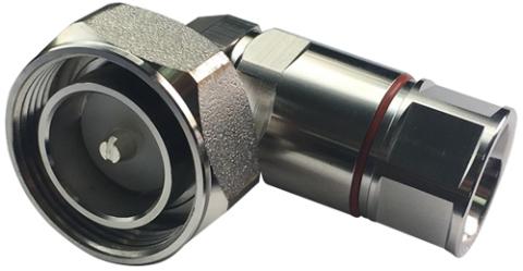 RFS Connector 7-16 Male LCF right angle OMNI FIT Standard CO3 family