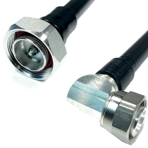 RFS Jumper 7-16 DIN-Male / 7-16 DIN Male Right angle Premium 2,5M  Super flexible