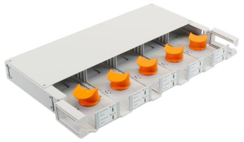 CommScope 19" Splitterholder til 5 x 2 OCM6 moduler