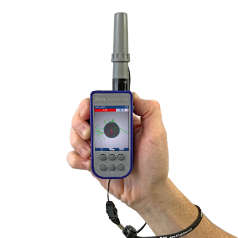 AFL FOCIS Flex Kit incl. FFLX-01-U25+FFLX-01-ST adaptor tips and 1 One-Click cleaner