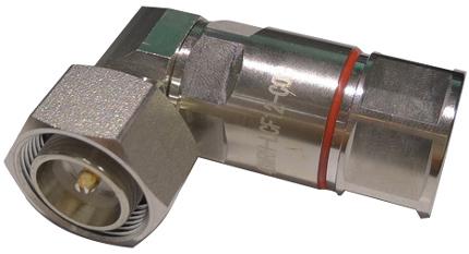 RFS Connector 4.3-10 Male Right Angle Hex Nut for LCF 1/2" OMNI FIT Premium C03