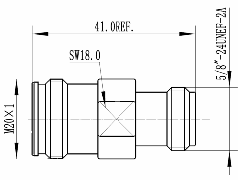 RFS Adaptor 4.3-10 Female til N Female