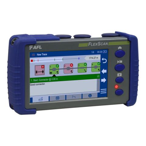 AFL FS300-325 Plus Kit Q OTDR VFL OLS/OPM BT/WiFi One-Click Hard Case FS300-325-PLUS-P1-W1H-A-DNK -EU-ASC/LC-SC/LC3 FR SM150M ASC/LC FR OM3150M SC/LC