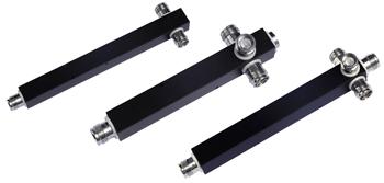 RFS 2-way power splitter, reactive, 555-6000MHz, 4.3-10 female, IP65, P65, PIM 160d