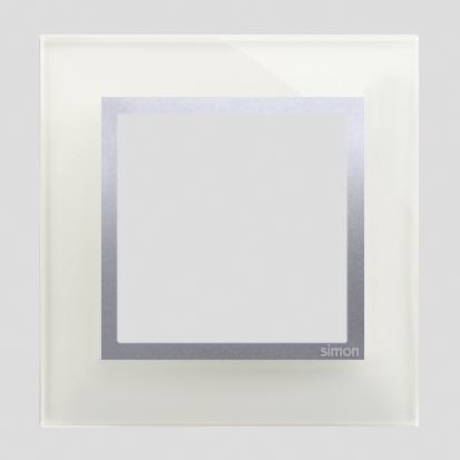 Ramme 1 modul. Glas. Silver Fog.
