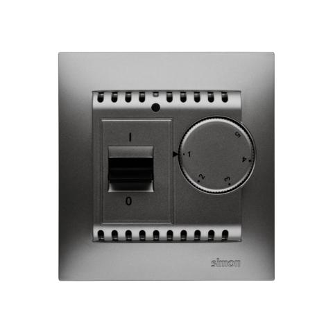 Multi termostat. 2pol 16A. Hvid